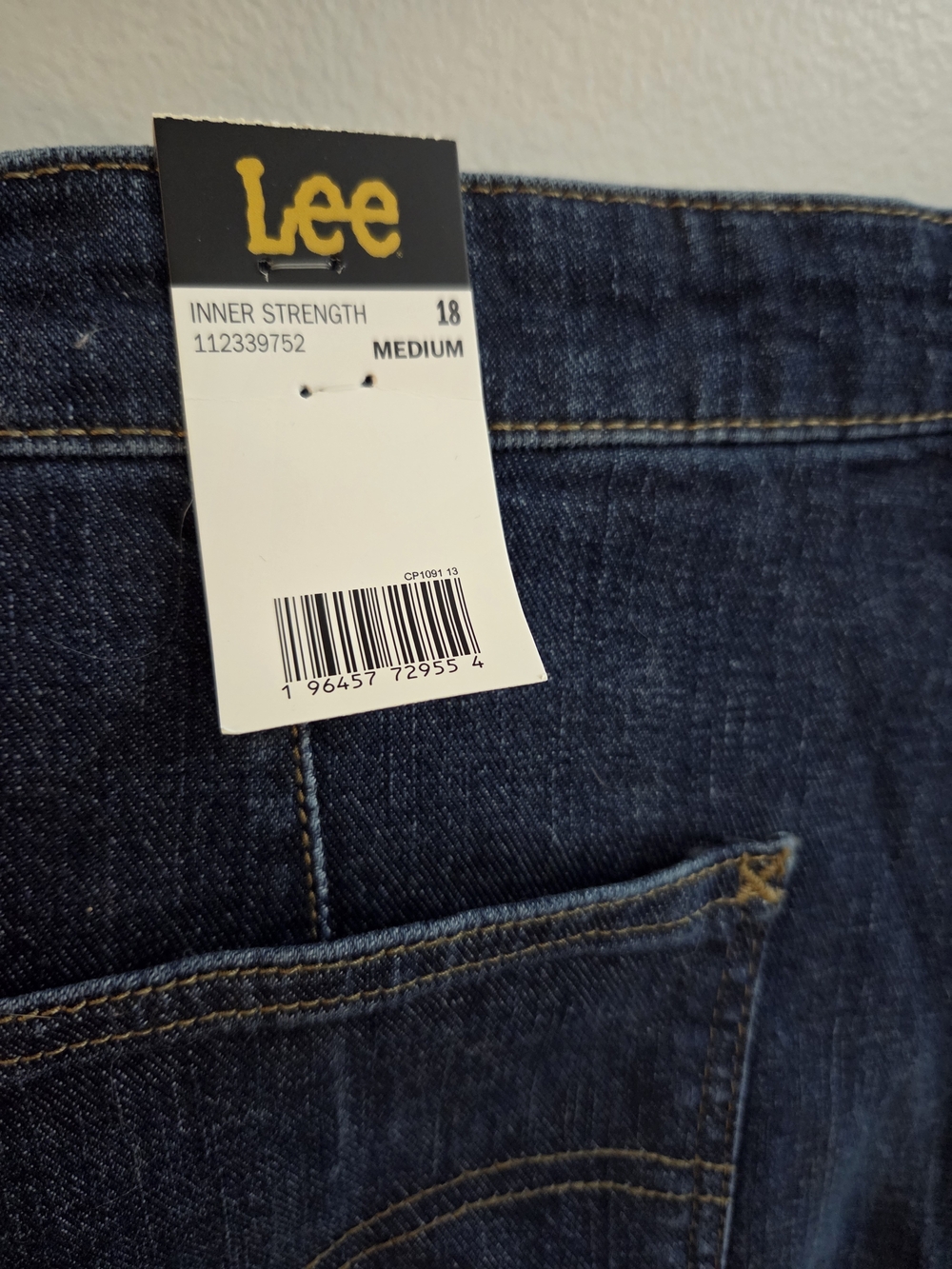 Lee Dark Blue Women's Trouser Jeans - Picture 4 of 6
